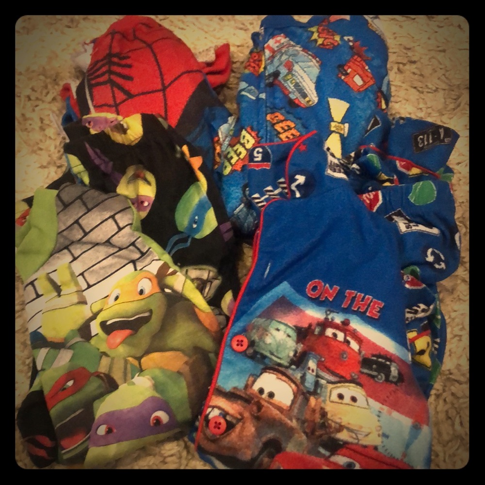 4t pajamas bundle